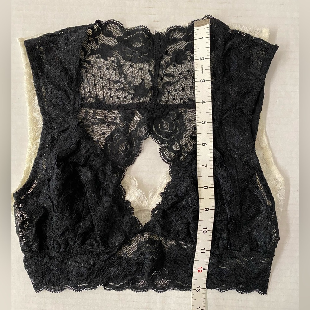 Free People Intimately 2 Lace Bralette’s Size S - Picture 3 of 16